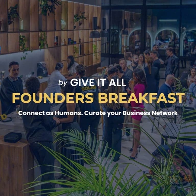 Founders Breakfast by GIVE IT ALL