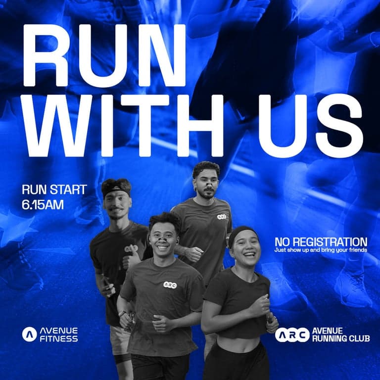 FREE RECOVERY ACCESS - RUN WITH AVENUE RUNNING CLUB
