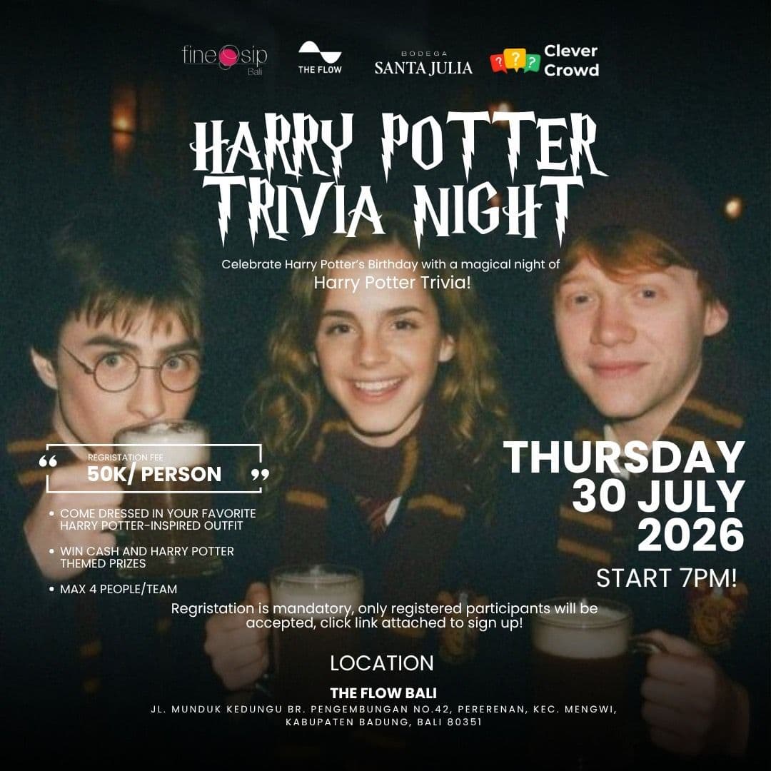 ⚡🧙 HARRY POTTER TRIVIA NIGHT 🧙⚡