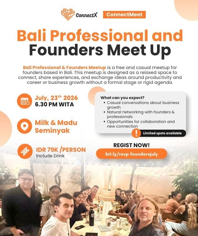 Bali Professional and Founders Meet Up