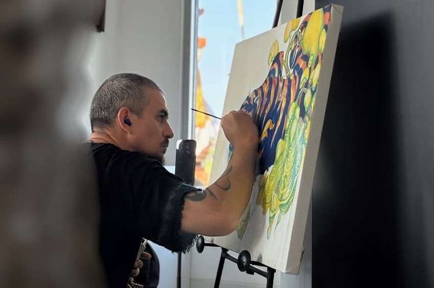 Balinese-German Artist Gede Austana Brings Powerful Solo Exhibition to Bali